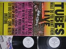 TUBES WHAT DO YOU WANT FROM LIVE A&M GXG-1015/6 Japan PROMO OBI Vinyl 2LP