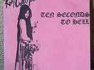 Private Florida All Girl  Metal 45-Ruby Cadilac-Ten Seconds To Hell-w/ Sticker