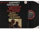 LP Lawrence Brown All-Stars with Johnny Hodges - Inspired Abandon IMPULSE AS-89