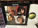 The Beatles - Let it Be UK IMPORT WHITE VINYL RARE APPLE PCS-7096 LAMINATED CVR
