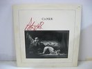 JOY DIVISION closer LP autographed NO COA peter hook SIGNED repress 1981