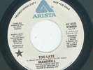 Northern / Modern Soul - Mandrill - Too Late  Stereo / Mono