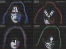 KISS SOLO 4 LP COMPLETE SET Ace Frehley Paul Stanley Gene Simmons Peter Criss