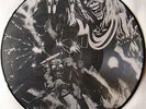 IRON MAIDEN - THE NUMBER OF THE BEAST - BLACK & WHITE PICTURE PIC DISC VINYL LP