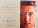 KARAJAN SIBELIUS FINLANDIA ORIGINAL COLUMBIA BLUE SILVER UK STEREO SAX 2392 EX