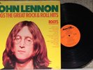 JOHN LENNON Sings Great Rock & Roll Hits ROOTS Orig 1975 RARE WITHDRAWN LP 