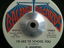 H. Andrews -  I'd Like To School You / Steppin' Out  - Balance Soul Funk 45