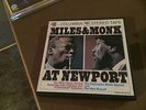 Miles Davis Thelonious Monk John Coltrane 4-track reel At Newport NICE jazz