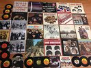ALL BEATLES LOT 24 vtg LP records + 8x10 photos 45's picture sleeve 1st press