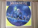 MEGADETH Rust In Peace RARE 1990 ORIGINAL UK LP PICTURE DISC ESTPD2132 METALLICA