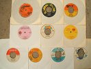 Ten classic UK Pressed 7” Reggae Singles (Mostly 1970’s)
