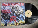 IRON MAIDEN *Number of the Beast* rare Italian Cream Label LP 1982 Top 