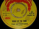 THE EATHOPIANS - REGGIE HIT THE TOWN / DING DONG BELL - CRAB 4 - RARE SKA 7