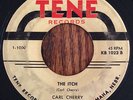Rockabilly: CARL CHERRY The Itch 45 on Tene ORIGINAL Listen