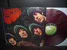 Beatles Rubber Soul Japan Apple ED 1st Press LP INSERT RED WAX
