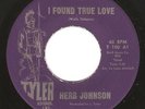 Northern Soul Sweet 45 HERB JOHNSON 