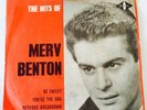 MERV BENTON The Hits of  EP - W&G-E-1976 Oz garage beat
