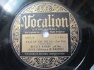 78 RPM RECORD VOCALION 2887 BUSTER BAILEY & HIS SEVEN CHOCOLATE DANDIES