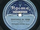 CONGO - Ngoma, rare blue series - amazing thumb piano disc, top EX