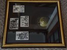 The Beatles signed photos, disc.Hey Jude 1968 framed