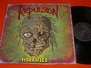 LP REPULSION HORRIFIED ORIG UK 1989 ISSUE CARCASS NAPALM DEATH NECROSIS