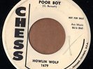 CHESS blues PROMO 45  HOWLIN WOLF - Sitting On Top Of The World + Poor Boy