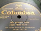RUTH ETTING SINGING SOPHMORES 78rpm The Varsity Drag Good News COLUMBIA 1237D M