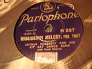 JAZZ ARTHUR ROSEBERY KIT KAT DANCE BAND Mississippi Melody PARLOPHONE R237