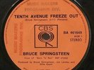 BRUCE SPRINGSTEEN - TENTH AVENUE FREEZE OUT - NZ CBS 45 -