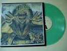 Iron Maiden MONSTER METAL seventh son MAIDEN ENGLAND live GREEN VINYL lp