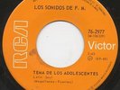 LOS SONIDOS tema de los adolescentes 45 monster MOD latin soul R&B JAZZ hear ??