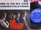 Rolling Stones Single Time Is On my Side Decca German Export Cover Dutch 45 7