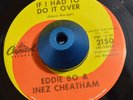 RARE 45 - EDDIE BO & INEZ  CHEATHAM IF I HAD TO DO IT OVER FUNK SOUL Listen