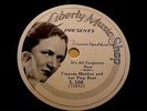 RARE PICTURE LABEL-LIBERTY MUSIC SHOP:FRANCES MADDUX&HER PLAY BOYS- 78
