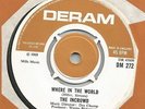 soul THE INCROWD where in the world /make love to you 7” 45 NM 1969 Deram UK MOD