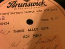 Roy Hall Brunswick Sample Three Alley Cats England 7