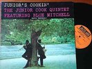 LP JAZZ The Junior Cook Quintet Junior's Cookin Blue Mitchell JAZZLAND