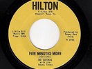 VIRGINIA DOOWOP/EARLY SOUL-COVINAS-HILTON 3752-FIVE MINUTES MORE/THANKS FOR THE