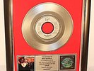 Mike Oldfield, Innocent, Platin Record, platin Schallplatte, Award, gold