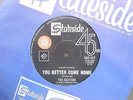 THE EXCITERS - YOU BETTER COME HOME (VG+) AUST .STATESIDE SAMPLE COPY