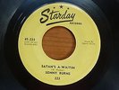 Sonny Burns - Satan's A -Waitin 1956 USA 45 STARDAY