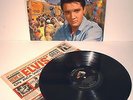 INCREDIBLY RARE Elvis Presley SILVER LOGO SILVR STEREO RADIO PROMO Roustabout LP