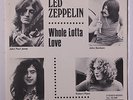 LED ZEPPELIN: Whole Lotta Love / Living Loving Maid (she's Just A Woman)  45 (S