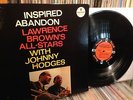 LAWRENCE BROWN - INSPIRED ABANDON - IMPULSE - GELDER - 1ST MONO PRESS - JAZZ