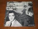 RARE ELVIS PRESLEY 45 AIR- PLAY SPECIAL RCA HOW GREAT THOU ART DJ COPY W/SLEEVE