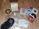 1950'S-60'S VINTAGE 45 RECORDS SLEEVES TRAVEL CASE 25 Records & 51 Sleeves