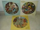 3 Walt Disney Picture Disc PINOCCHIO LADY & The TRAMP SNOW WHITE & Seven DWARFS