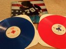 RARE Ryan Adams Gold Colored Promo Limited Numbered Vinyl LP Record Red Blue