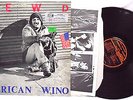 RARE PUNK THE LEWD -  AMERICAN WINO - CF2000 LP - ICI - DIPSTICK 1982 W/ LYRICS