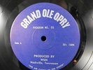 GRAND OLE OPRY radio show ( WSM 1964) Program 55